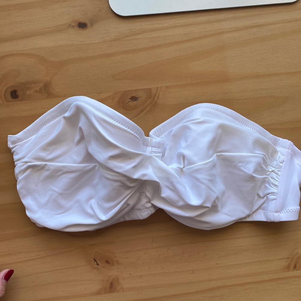 JCrew bandeau swimsuit top